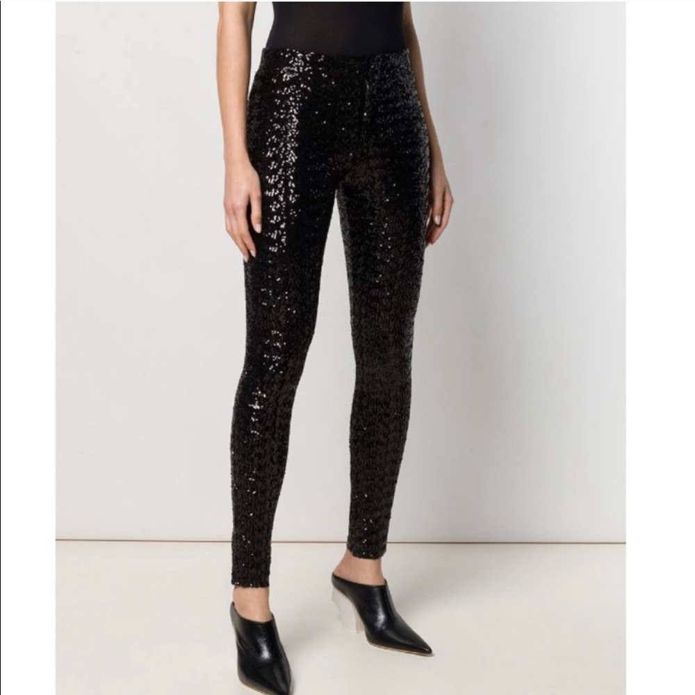 Isabel Marant Odiz sequinned skinny trousers NWT - great for NYE